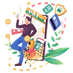 手绘-金融理财主题