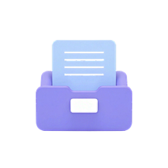 常规内容-图标系列插画风手机电脑文件符号元素