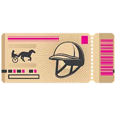 手绘-门票入场券票据元素贴纸10