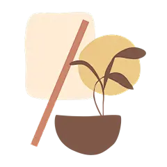 手绘-莫兰迪色块贴纸svg10