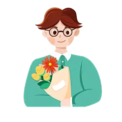 卡通感教育行业人物元素