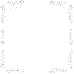 手绘-简笔画边框-藤蔓