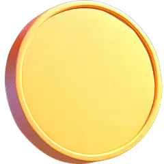 3D立体金币元素