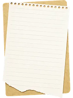 边框系列拟物风多张便签便利贴堆叠元素