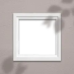 简约文艺剪影边框