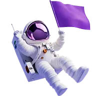 宇宙系列3D炫酷风宇航员