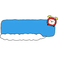 边框系列卡通感随性涂鸦边框标题框元素