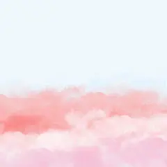 唯美云朵手绘设计背景4