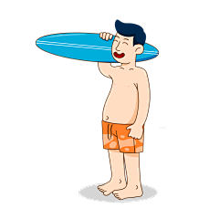 卡通-创意数字人物插画7