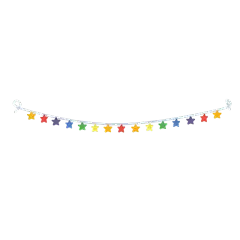 手绘-扁平文章分割线元素-星星