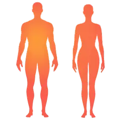 常规内容-人物系列矢量男女剪影人物