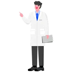 扁平-医疗人物插画-SVG-医生1
