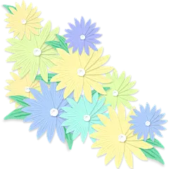 油画棒花花装饰