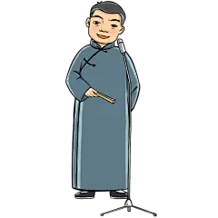 手绘-相声元素