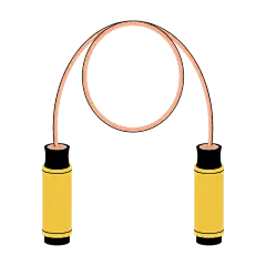 卡通风运动健身贴纸