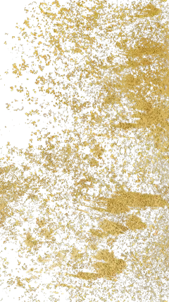 纹理系列写实感金粉散落元素