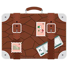 SVG-留学国家旅行箱贴纸