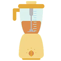 扁平风家居生活电器-svg-榨汁机