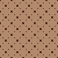 常规内容-纹理系列复古浅棕色星星波点网格背景