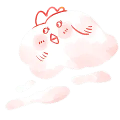 手绘-可爱云朵涂鸦自然元素贴纸4
