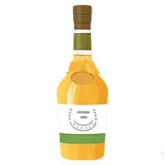 手绘酒水类贴纸-酒