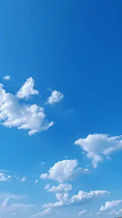 蓝天白云天空