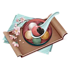 中国风古风食物大尺寸贴图