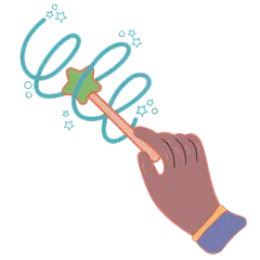 手绘-魔法元素插画贴纸-SVG6