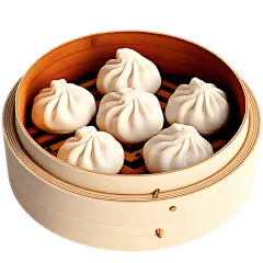 中餐包子米饭食物贴纸