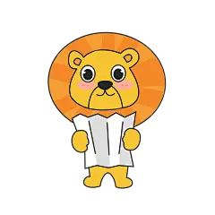 卡通风教育培训狮子氛围元素