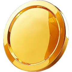 3D金币贴纸