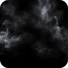 白色烟雾薄雾透明雾气迷雾云烟元素