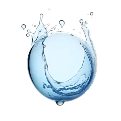 特效系列科技感Q弹水花水珠气泡元素