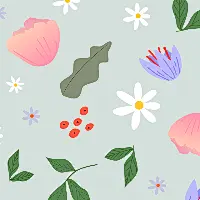 【微商】感恩节手绘马赛克花朵