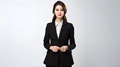 商务企业金融人物形象模特