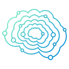 扁平-大脑元素icon贴纸