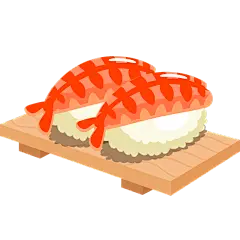 手绘-日式美食元素-寿司
