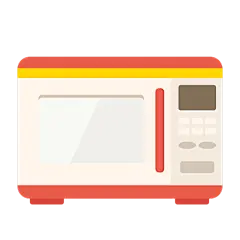 扁平风家用电器贴纸-SVG-微波炉