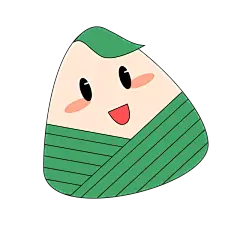 卡通感端午节粽子元素贴纸