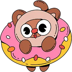 卡通风-动物元素-小猫