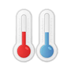 常规内容-图标系列扁平风天气特效温度计图标元素