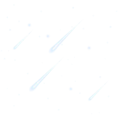 宇宙系列多束整条发光流星贴纸