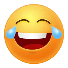 简约激动笑哭emoji表情包