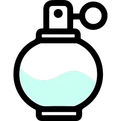 常规内容-图标系列扁平风美容美妆香水瓶图标元素