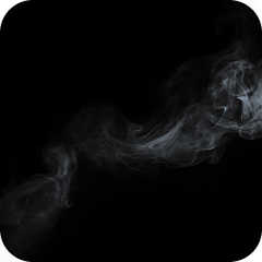 写实烟雾雾气白色有色气体元素贴纸