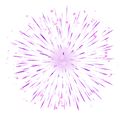 国庆节十一插画烟花元素素材