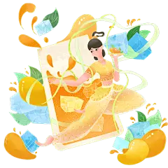 国潮风-飞天仙女人物