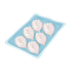 冬至饺子贴纸