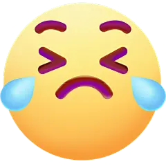小红书表情包遮脸emoji大哭可爱风元素贴纸