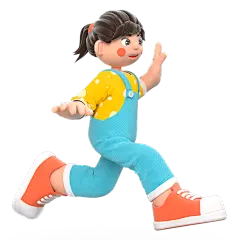 3D女生元素贴纸